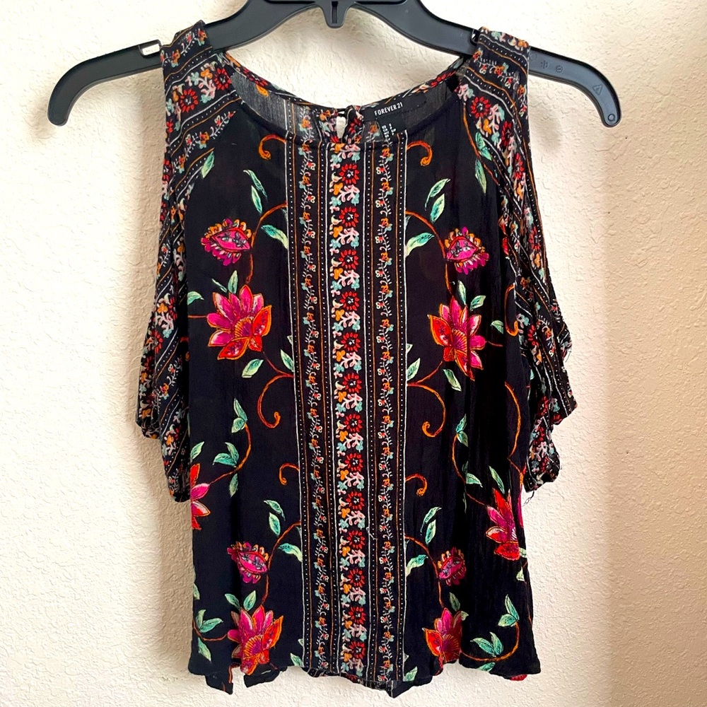 Small Forever 21 Floral Blouse